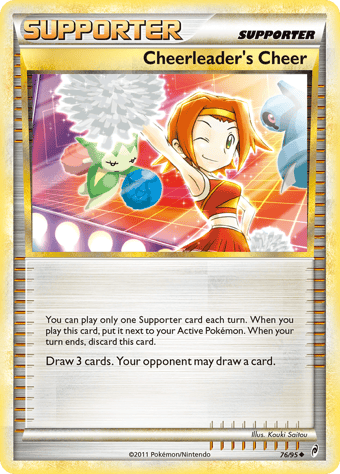 Cheerleader's Cheer Call of Legends Pokemon Card