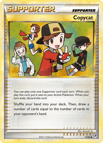 Copycat Call of Legends Pokemon Card