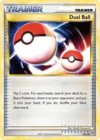 Dual Ball Call of Legends Pokemon Card