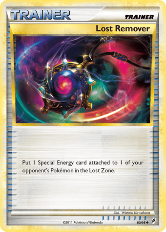 Lost Remover Call of Legends Pokemon Card
