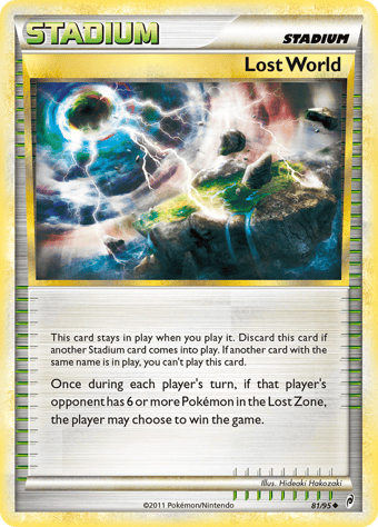 Lost World Call of Legends Pokemon Card