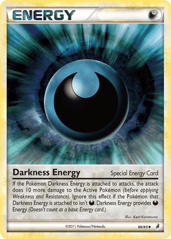 Darkness Energy Call of Legends Pokemon Card