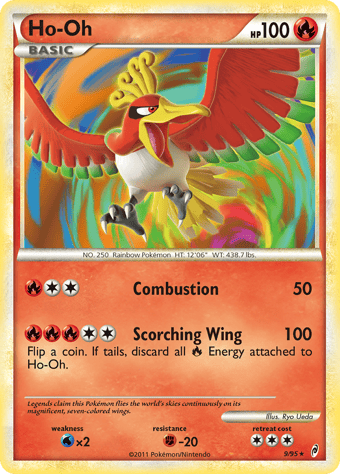 Ho-Oh Call of Legends Pokemon Card
