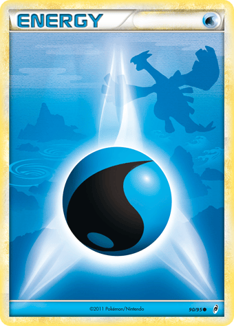 Water Energy Call of Legends Pokemon Card