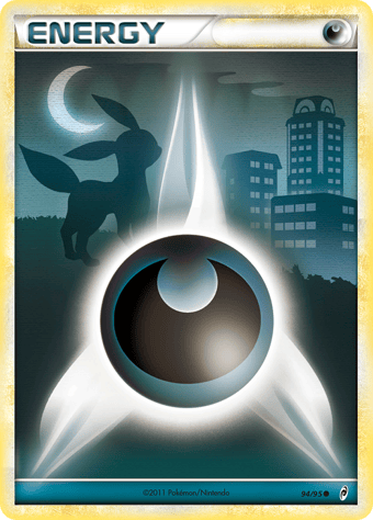 Darkness Energy Call of Legends Pokemon Card