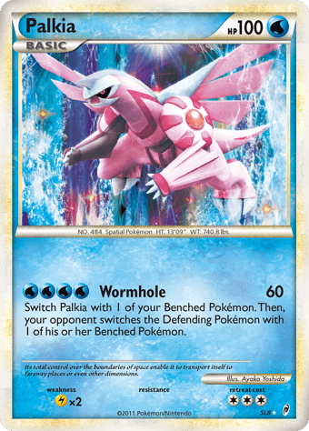 Palkia Call of Legends Pokemon Card