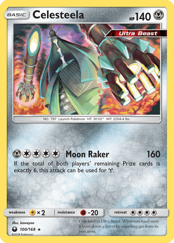 Celesteela Celestial Storm Pokemon Card