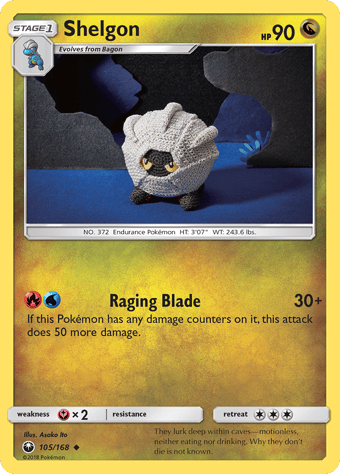 Shelgon Celestial Storm Pokemon Card