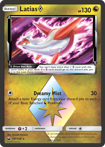 Latias ◇ Celestial Storm Pokemon Card