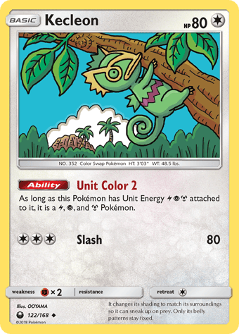 Kecleon Celestial Storm Pokemon Card
