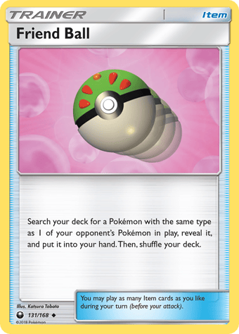 Friend Ball Celestial Storm Pokemon Card