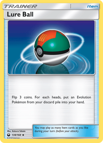 Lure Ball Celestial Storm Pokemon Card
