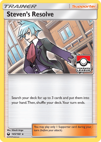 Steven's Resolve Celestial Storm Pokemon Card