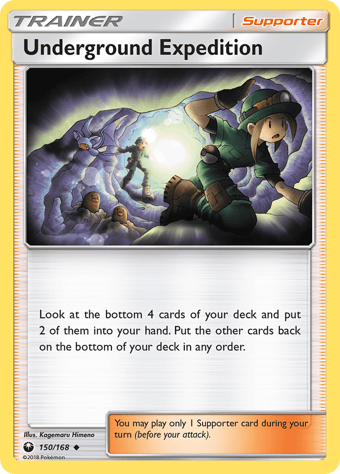 Underground Expedition Celestial Storm Pokemon Card