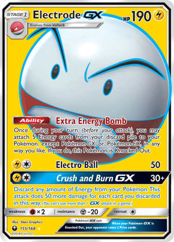 Electrode-GX Celestial Storm Pokemon Card