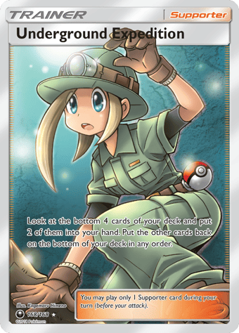 Underground Expedition Celestial Storm Pokemon Card