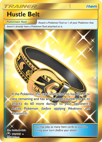 Hustle Belt Celestial Storm Pokemon Card