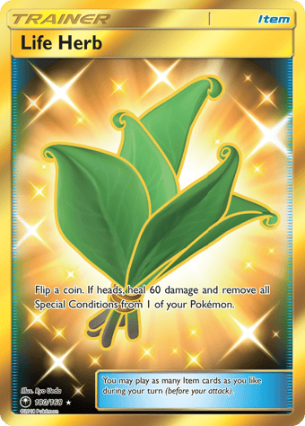Life Herb Celestial Storm Pokemon Card
