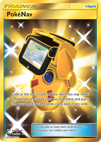 PokeNav Celestial Storm Pokemon Card