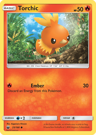 Torchic Celestial Storm Pokemon Card