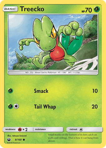 Treecko Celestial Storm Pokemon Card