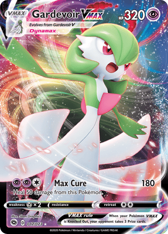 Gardevoir VMAX Champion's Path Pokemon Card