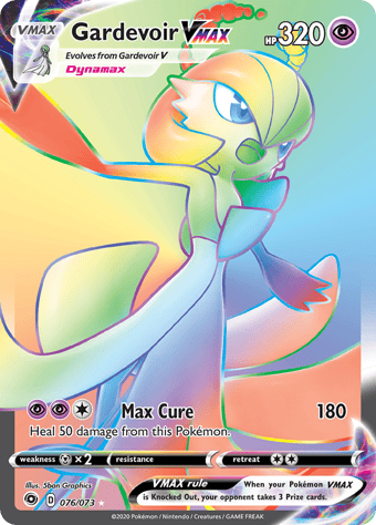 Gardevoir VMAX Champion's Path Pokemon Card
