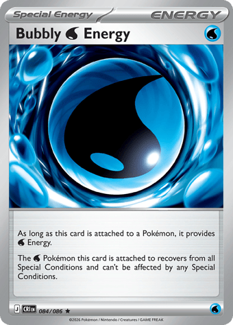 Bubbly Chaos Rising Pokemon Card