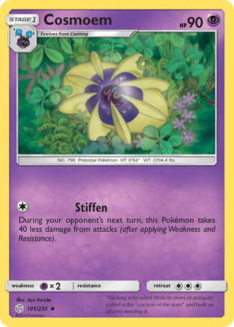 Cosmoem Cosmic Eclipse Pokemon Card