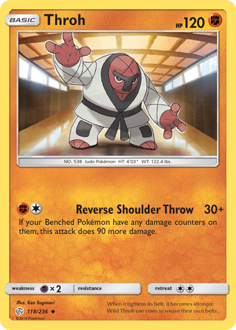Throh Cosmic Eclipse Pokemon Card