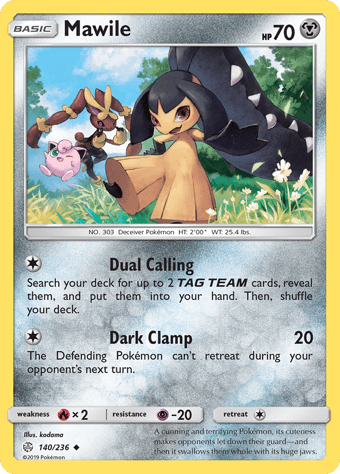 Mawile Cosmic Eclipse Pokemon Card