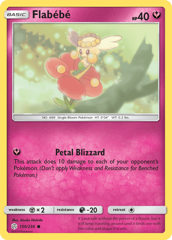 Flabb Cosmic Eclipse Pokemon Card
