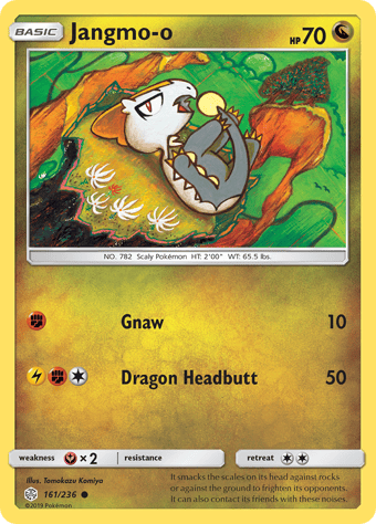 Jangmo-o Cosmic Eclipse Pokemon Card
