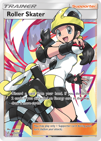 Roller Skater Cosmic Eclipse Pokemon Card