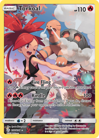 Torkoal Cosmic Eclipse Pokemon Card