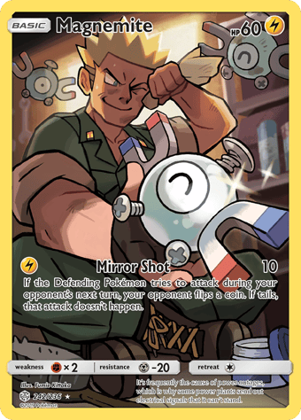 Magnemite Cosmic Eclipse Pokemon Card