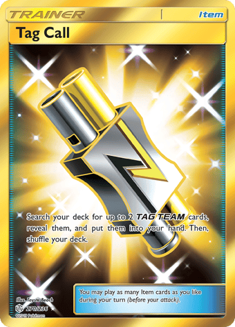 Tag Call Cosmic Eclipse Pokemon Card