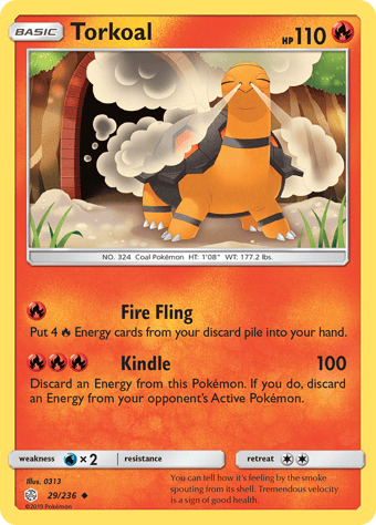 Torkoal Cosmic Eclipse Pokemon Card