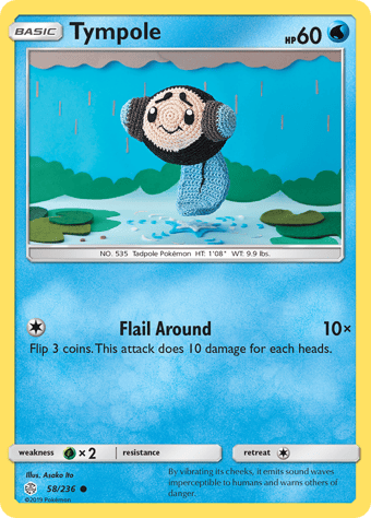 Tympole Cosmic Eclipse Pokemon Card