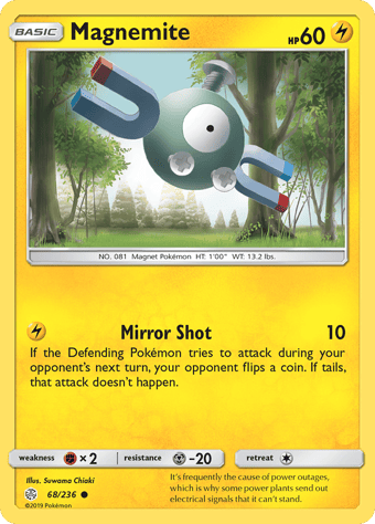 Magnemite Cosmic Eclipse Pokemon Card