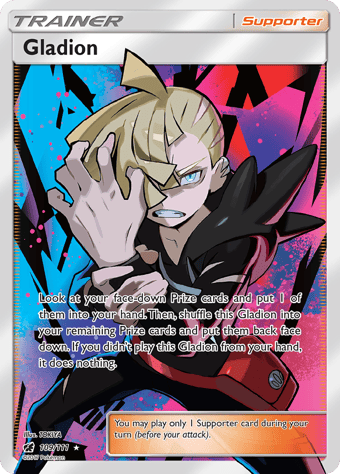 Gladion Crimson Invasion Pokemon Card