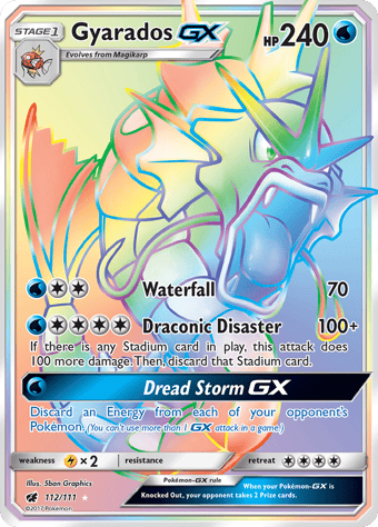 Gyarados-GX Crimson Invasion Pokemon Card