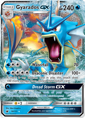 Gyarados-GX Crimson Invasion Pokemon Card