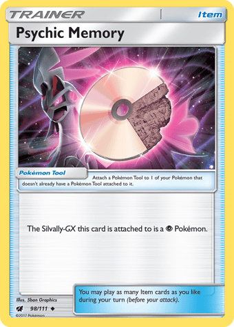 Psychic Memory Crimson Invasion Pokemon Card