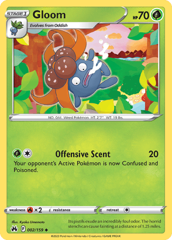 Gloom Crown Zenith Pokemon Card
