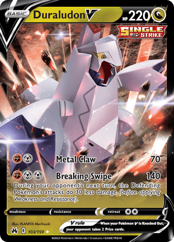 Duraludon V Crown Zenith Pokemon Card