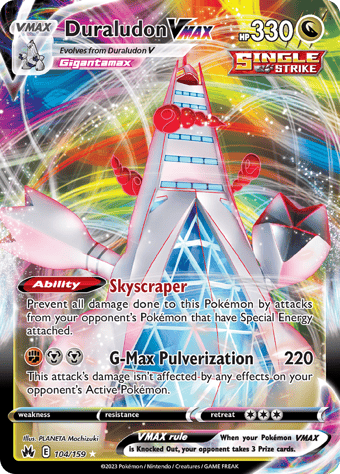 Duraludon VMAX Crown Zenith Pokemon Card