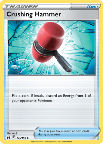 Crushing Hammer Crown Zenith Pokemon Card