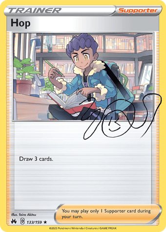 Hop Crown Zenith Pokemon Card