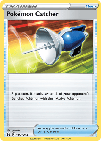 Pokemon Catcher Crown Zenith Pokemon Card